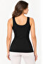 Women's 2-Piece Modal Cotton Wide Strap Ribbed Basic Undershirt Set Flexible Daily Underwear - 2