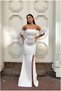 Scuba Detailed Strapless Evening Dress Stretchy Fabric Dress Pleated