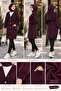 Women's Angora Fabric Long Hijab Cardigan with Elastic Waist - 2