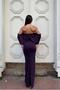 Flexible Tulle Strapless Evening Dress Fabric Dress - 2