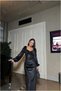 Velvet Detailed Strapless Evening Dress Stone Fabric Dress - 3