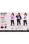 Girl's Sweatshirt Leggings Set Cotton Flexible Comfortable Fit - 2