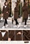 Women's Angora Fabric Long Hijab Cardigan with Elastic Waist - 2