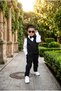 Black Vest Boy's Baby Set, Set of 4 - 2