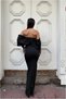 Flexible Tulle Strapless Evening Dress Fabric Dress - 4