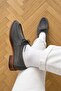 Pullo Genuine Leather Lace-Up Moc Toe Men's Casual Shoes
