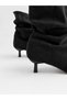 Pillow Slouchy Drawstring Wide Ankle Short Heel Pointed Toe Women's Booties - 2