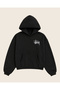 Stussy Font Printed Oversize Hoodie 100% Cotton 3 Thread Threaded Unisex Hooded Sweatshirt - 2