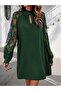 Women's Long Sleeve Drop Detail Sandy Mini Dress - 2