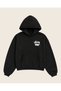 Stussy Zar Printed Oversize Hoodie 100% Cotton 3 Thread Threaded Unisex Hooded Sweatshirt - 2