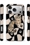 متوافق مع iPhone 17 PRO - غطاء Asil Tekir Cat ذو طبقتين، غلاف حماية ذو سطح لامع - 2