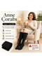 Women's 70 Denier Thick Mother Socks, Pack of 6 |   Below the Knee, Heelless, Flexible, Skin Black, Bronze, Mink - 4