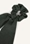 Gingham Patterned Scarf Detailed Women's Hair Accessory I6975Axns - 3