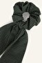 Gingham Patterned Scarf Detailed Women's Hair Accessory I6975Axns - 2