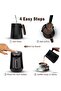 Turkish Coffee Maker,Automatic Turkish Coffee Machine with Non-Stick Coating,250ml Capacity,Portable - 6