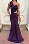 Single Detailed Evening Dress with Stone Shoulder Detail - 3