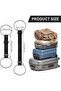 2 Pcs Luggage Straps, Universal Adjustable Elastic Fastening Belt, Elastic Bungees Travel Be - 2