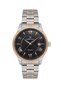 Steel Strap Black Dial Silver Rose 41 mm Men's Wristwatch Dk.1.1405 Waterproof