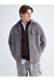 Vizyon New Season Comfortable Fit Long Sleeve Velvet Men's Shirt Jacket