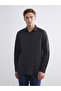 Slim Fit Long Sleeve Men's Shirt