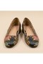 Valley Ethnic Pattern Classic Cut Ballerinas (Strapless Model) - 3
