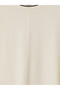 Özmarka New Season Ecru Soft Touch Striped Women's Sweatshirt - 2