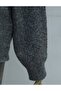 Buttoned Front V-Neck Soft Knitwear Cardigan - Smoked - 8