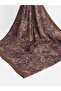 Brown Patterned Women's Shawl - 4