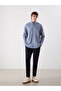 Regular Fit Long Sleeve Striped Men's Shirt - 2