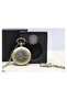 Special Boxed Ottoman Tughra Clock with Chain Alk3981 - 4