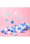 Pack Of 50 Thickened Five-Pointed Star Ocean Ball – Baby Chewable Wave Ball Pool Toy (5.5 cm, Mixed Colors) - 2