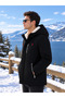 Fur Inside, Air and Water Proof Men's Coat - 2