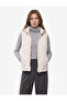 Zippered Hooded Quilted Inflatable Vest with Pockets - 2