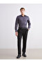 Özmarka New Season Slim Fit Long Sleeve Poplin Men's Shirt - 3