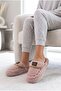 Women's House Slippers Sherpa Textured Winter Warm Furry Comfortable Non-Slip Sole - 2