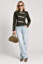 Napoleon Buttoned Gabardine Jacket Lki̇0055 Khaki̇
