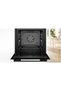 Gas Built-in Oven, HGG733EA0M, German Engineering 3-Glass Door Safety, 60x60 cm, HotAir Safety Fan, Black glass design - 4
