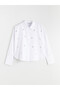 Özmarka New Season Stoned Oversized Women's Shirt - 5