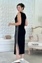 Dress Blouse Striped Modal Set 7K009 - 4