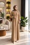 Women's Knitwear Turtleneck Dress Long Sleeve Maxi Length Relaxed Fit Standard Size 38 40 42 44 46 48 50 Compatible - 2