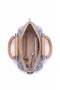 26Kc1064 Women's Stone Shoulder Bag Blue - 5