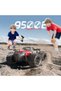 9500E 1:16 Scale All Terrain RC Car, 4x4 High Speed 40 KPH RC Truck, 2.4Ghz Remote Control Truck with 2 Batteries, Off-Road Monster Truck for Adults Kids - 6