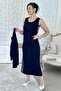 Dress Blouse Striped Modal Set 7K009 - 3