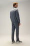 Half Zipper Men's Sweatshirt 6Wm1025-Ant - 7