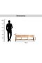 Blaiz Tv Unit Upto 65 Inches Solid Wood - Natural - 7