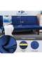 Caldo Sofa Bed - Blue - 8