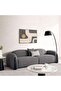 Modra 4 Seater Sofa-dark Grey - 2