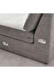 Reem Left Arm Modular Chaise- Grey - 5