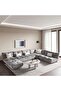Macrame Armless Sofa Grey~grey - 5