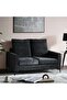 Budapest 3+2+1 Sofa - Dark Grey - 4
